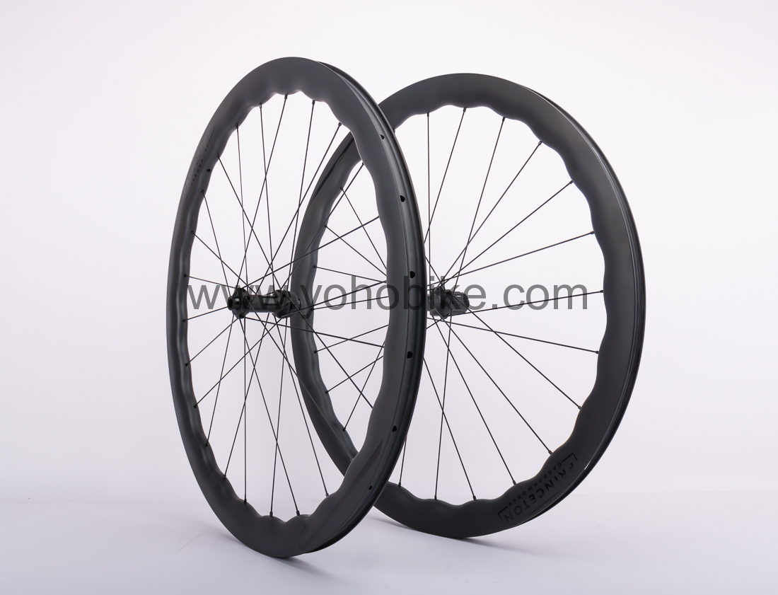 Gravel Wheels Princeton 4540 Carbon Road Wheels 31mm deep Disc Brake Carbon With DT swiss 180 hubs - Image 4