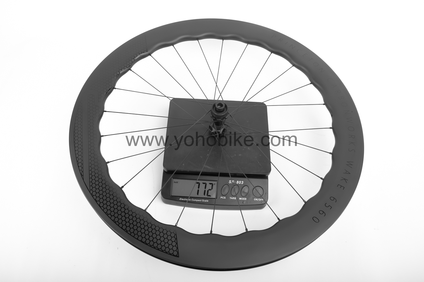 Princeton 6560 carbon wheels disc brake with DT swiss 180 hubs - Image 5