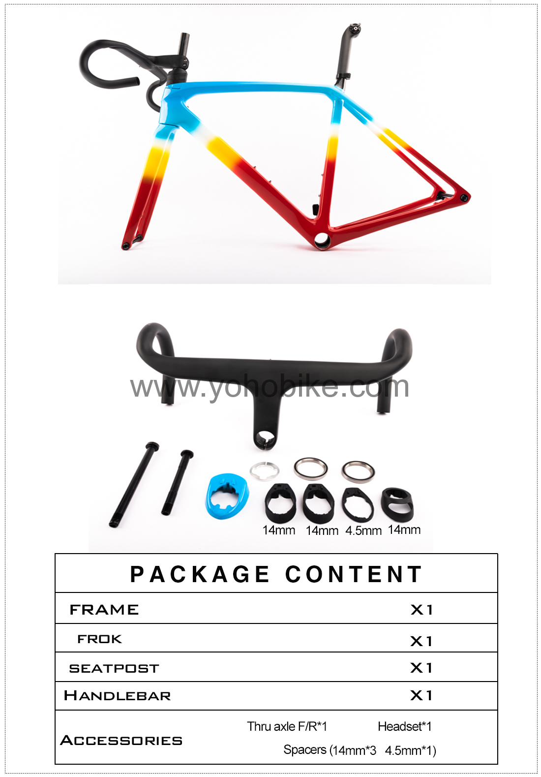 50 Colors 2022 T1000 Trek Emonda Frame With Handlebar Can Provide Rim Brake And Disc Brake DPD Shipping Available CRF09 Color Catalog - Image 4