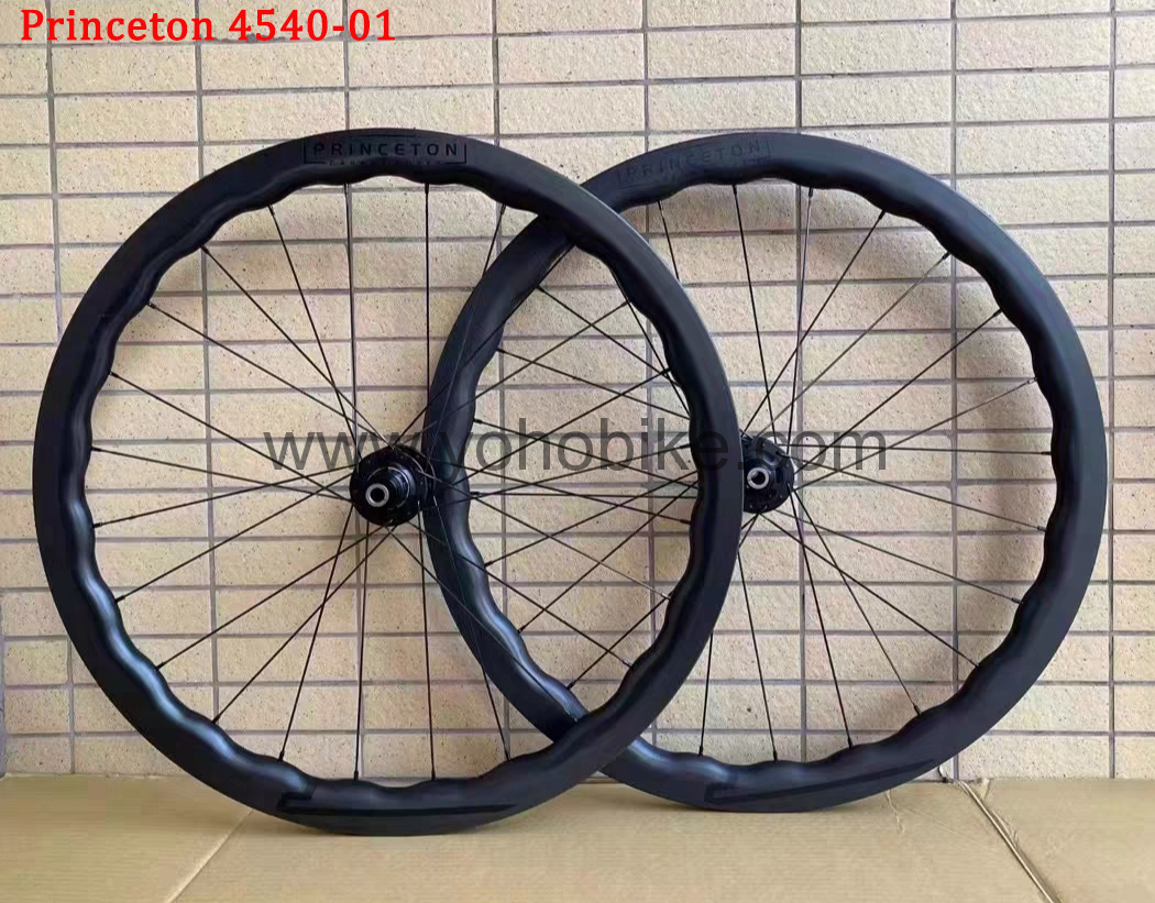 Gravel Wheels Princeton 4540 Carbon Road Wheels 31mm deep Disc Brake Carbon With DT swiss 180 hubs