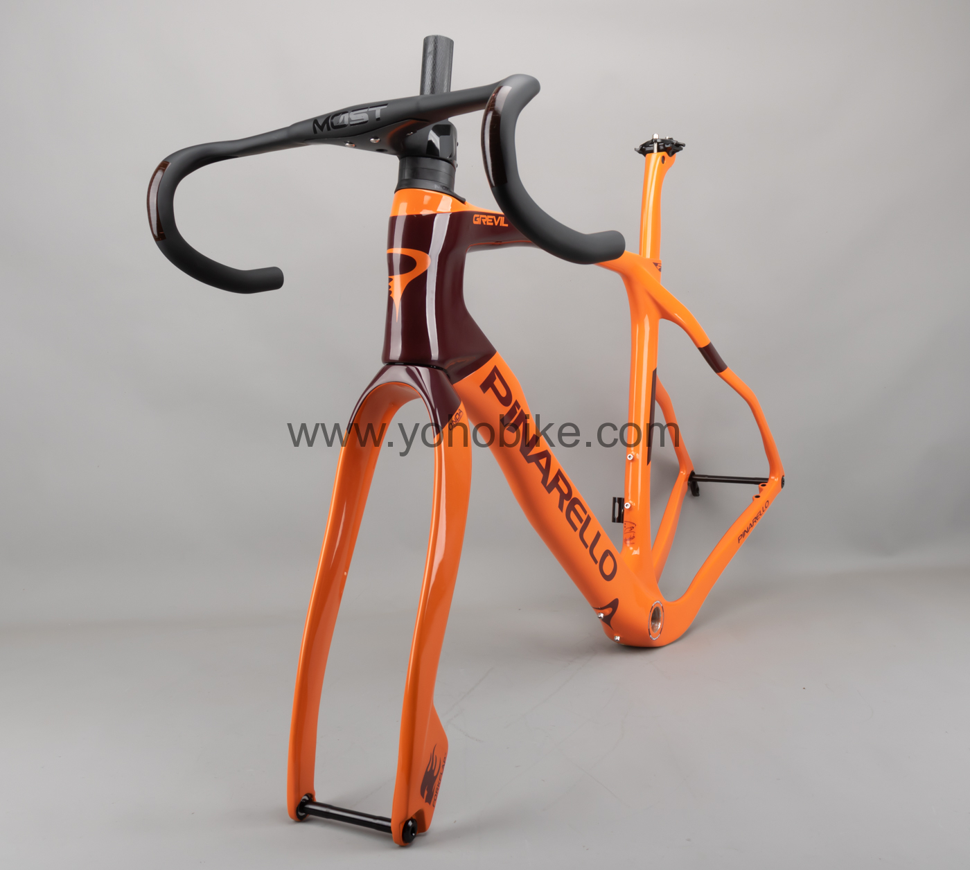 40 Colors 2024 Full Internal Cable Rounting Pinarello Gravel Bicycle Frame With Handlebar CGF01 Color Catalog - Image 5