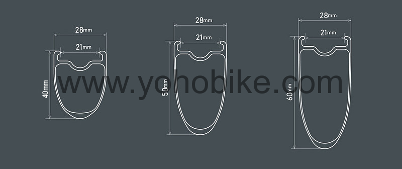 18 Colors T1000 40/50/60mm depth 28mm Width Disc Brake Carbon Bike Wheels Road Gravel Bike Wheels RD02 Hub 36T Ratchet Pillar 1420 Spokes Color Catalog - Image 6