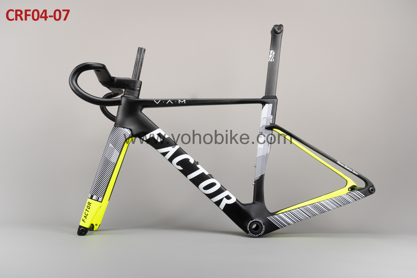 50 Colors 2024 Factor Ostro vam 2.0 Carbon Bike Frame with Handlebar Disc Brake CRF04 Color Catalog - Image 2