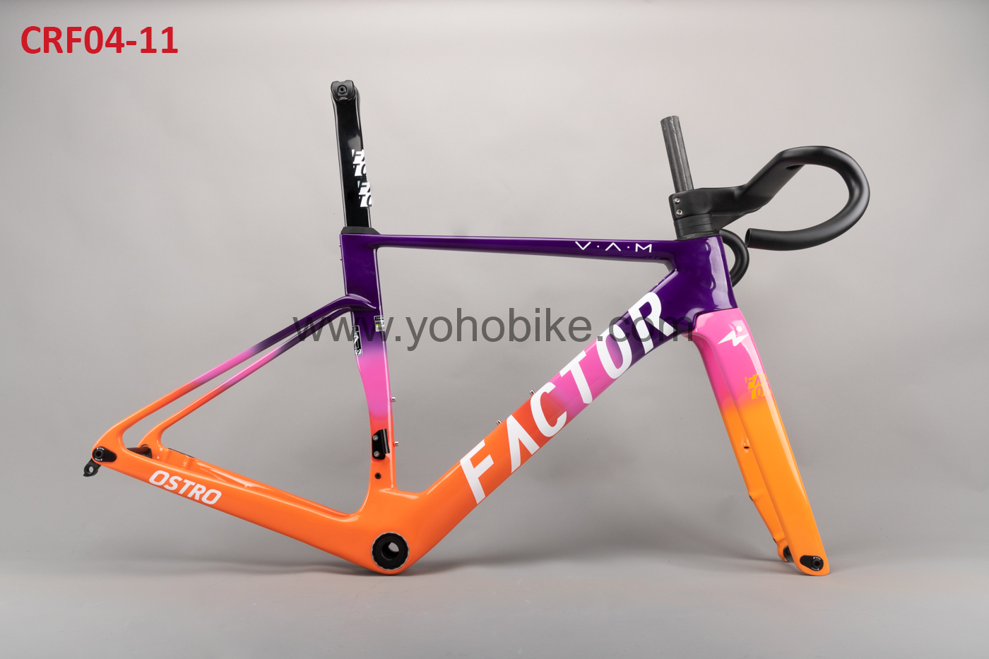 50 Colors 2024 Factor Ostro vam 2.0 Carbon Bike Frame with Handlebar Disc Brake CRF04 Color Catalog - Image 5
