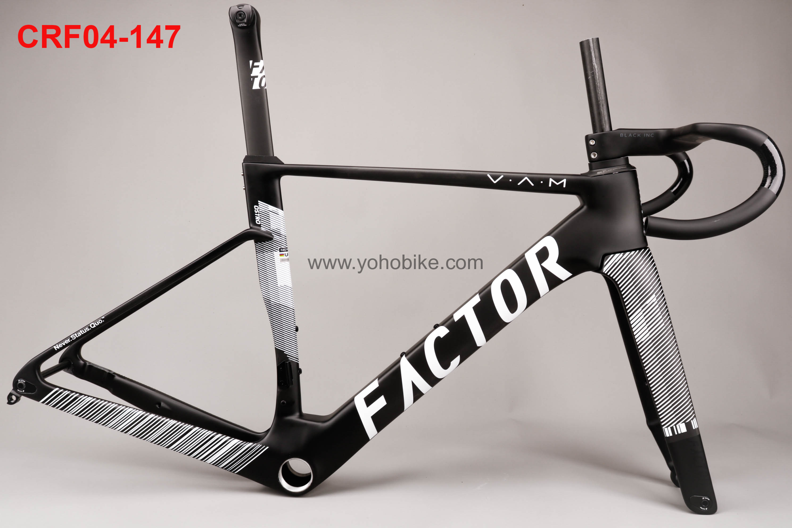 50 Colors 2024 Factor Ostro vam 2.0 Carbon Bike Frame with Handlebar Disc Brake CRF04 Color Catalog - Image 9