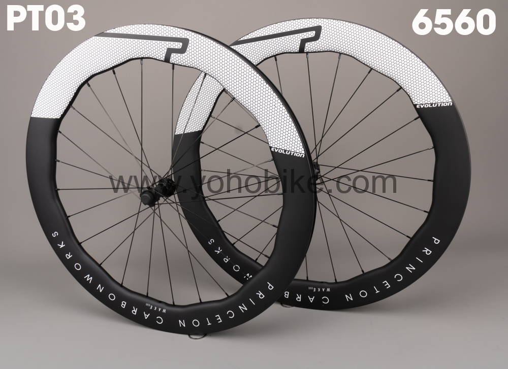 Princeton 6560 carbon wheels disc brake with DT swiss 180 hubs - Image 2