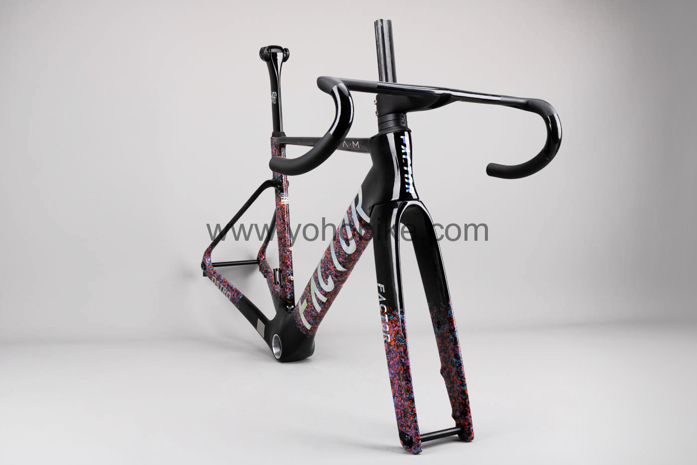 50 Colors 2024 Factor Ostro vam 2.0 Carbon Bike Frame with Handlebar Disc Brake CRF04 Color Catalog - Image 3