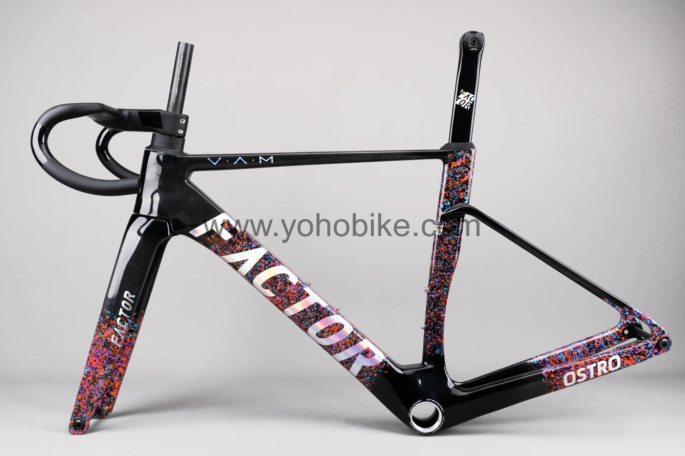 50 Colors 2024 Factor Ostro vam 2.0 Carbon Bike Frame with Handlebar Disc Brake CRF04 Color Catalog - Image 2