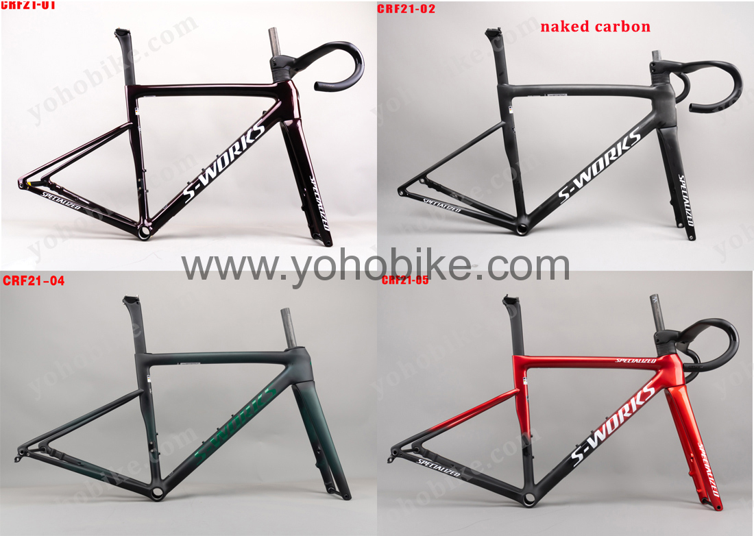 80 Colors 2024 Newest Specialized Tarmac Sl8 Carbon Road Frameset With Handlebar CRF21 Color Catalog - Image 4