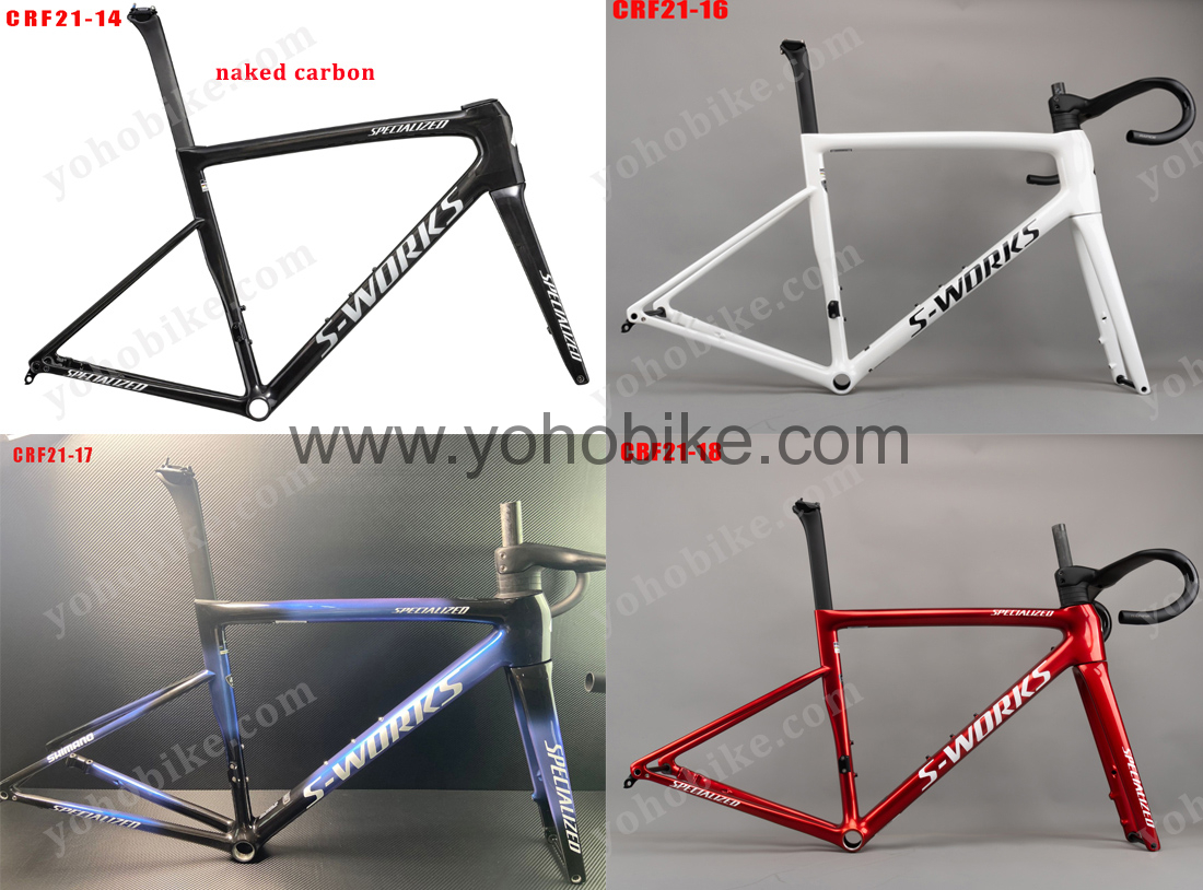80 Colors 2024 Newest Specialized Tarmac Sl8 Carbon Road Frameset With Handlebar CRF21 Color Catalog - Image 6