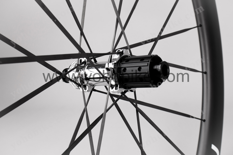 12 Colors Full Carbon Bike Wheels With Full Carbon Spokes With Ceramic Ratchet Hubs 40/50/60mm depth 34mm Outer Width 24mm Inner Width Disc Brake Color Catalog - Image 6