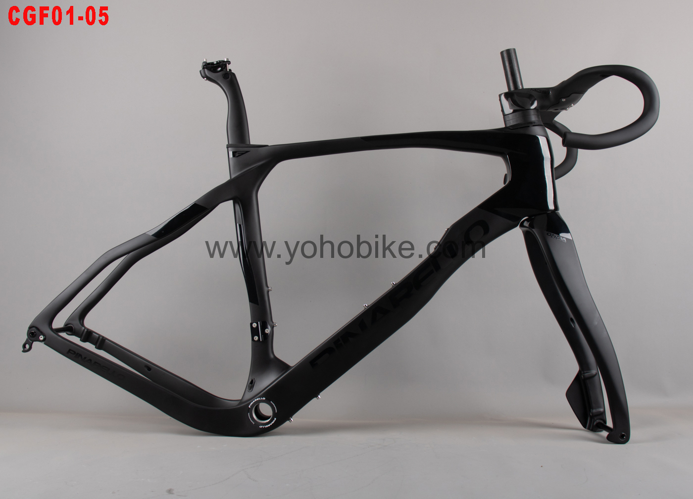 30 colors 2024 Full Internal Cable Rounting Pinarello Gravel Bicycle Frame With Handlebar CGF01 Color Catalog - Image 2