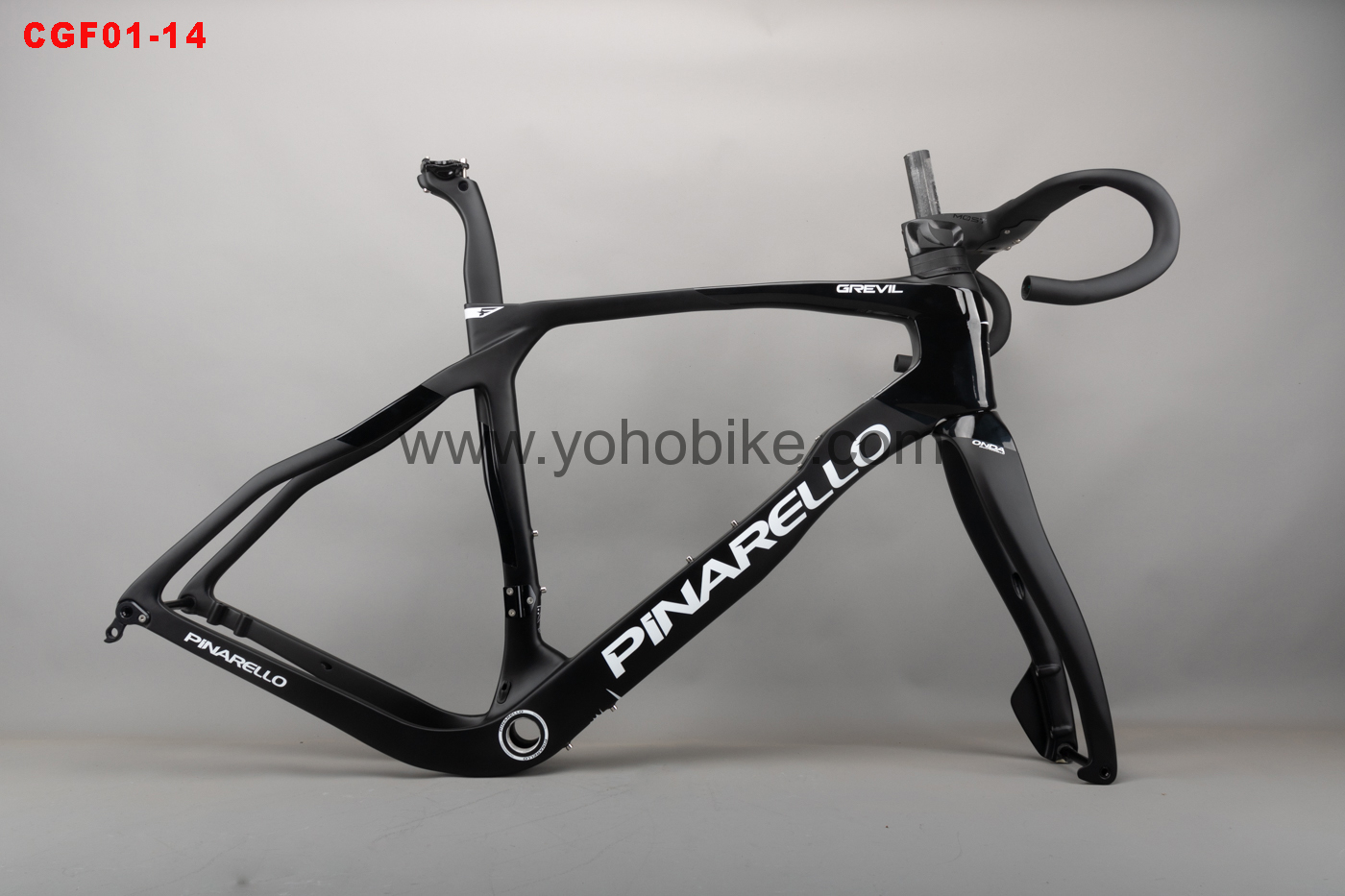30 colors 2024 Full Internal Cable Rounting Pinarello Gravel Bicycle Frame With Handlebar CGF01 Color Catalog - Image 6