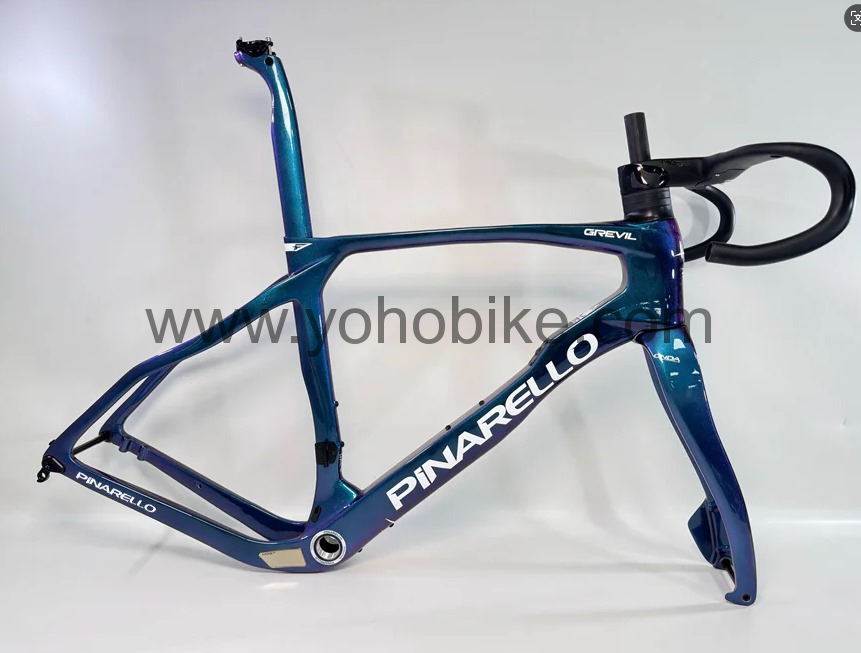30 colors 2024 Full Internal Cable Rounting Pinarello Gravel Bicycle Frame With Handlebar CGF01 Color Catalog - Image 7