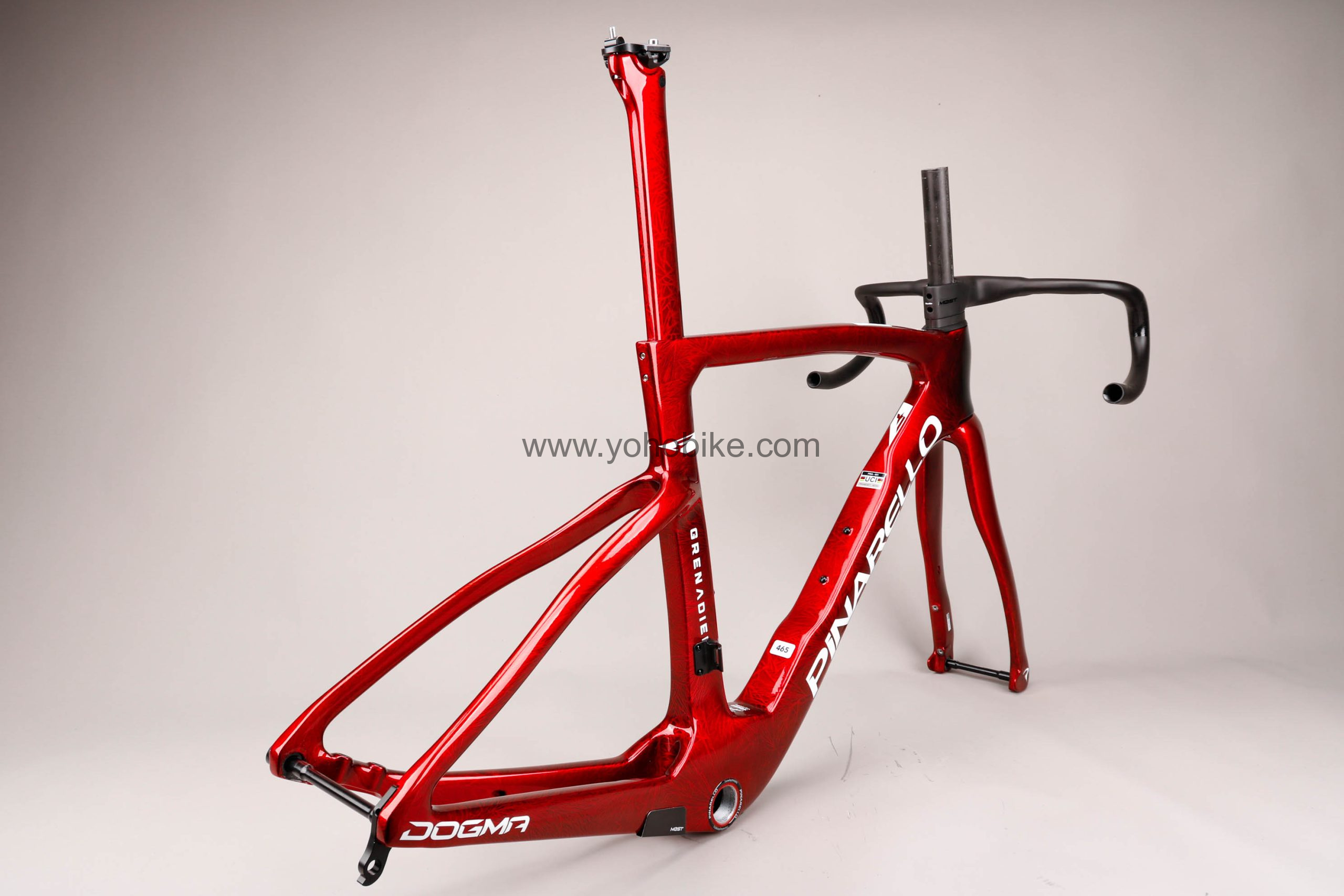 50 Color 2025 T1100 Carbon Fiber Pinarello Dogma F Framest With Handlebar CRF06 Color Catalog - Image 6
